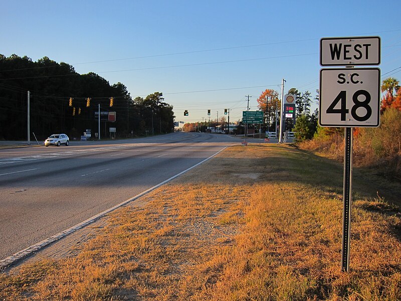 File:South Carolina Highway 48 West.JPG