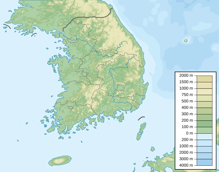 File:South Korea physical map.svg