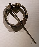 Ballinderry Brooch, c. 600, one of the most complexly designed and important of the surviving early brooches[51]