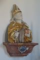 Halbfigur des hl. Augustinus