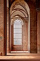 St. Georgenkirche, Wismar, Innenraum, Seitenschiff, Mecklenburg-Pomerania, Germany
