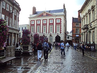 <span class="mw-page-title-main">St Helen's Square</span> Open space in York, England