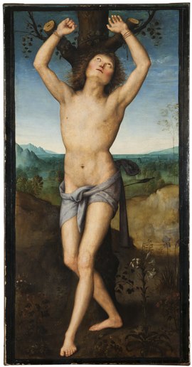 St Sebastian (Pietro Perugino) - Nationalmuseum - 19763.tif