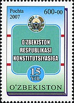 Özbəkistan Konstitusiyası üçün miniatür