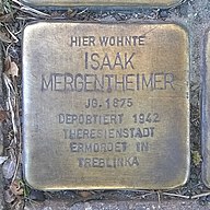 Stolperstein Isaak Mergentheimer Oedheim 20190904 133807.jpg