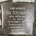 Stolperstein Ochtendung, Grabenstrasse, Ida Süssmann.jpg