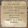 Stolperstein für Vittorio Manasse (Rom).jpg