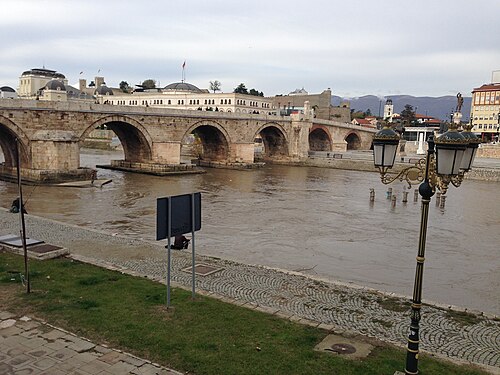 Stone Bridge in Skopje