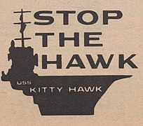 Stop the Hawk protest sticker.
