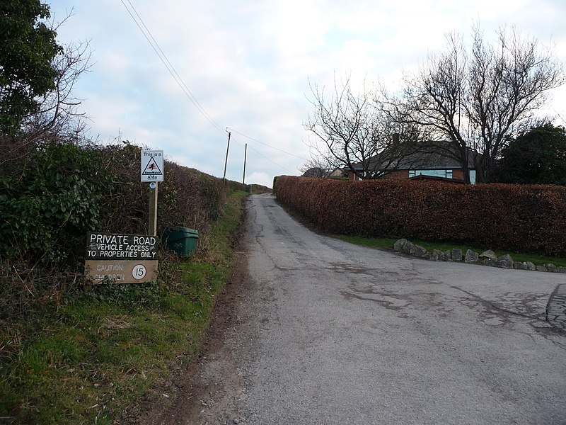 File:Studland , Glebeland Estate Road - geograph.org.uk - 1712517.jpg