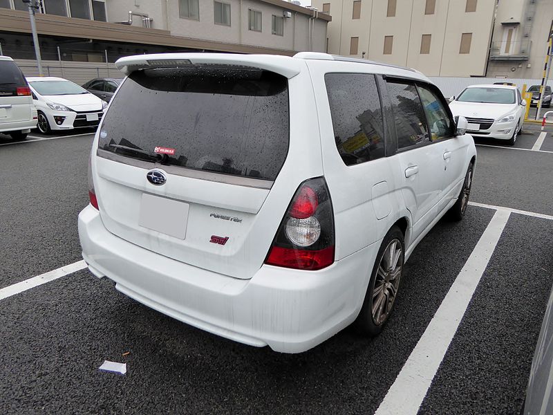 File:Subaru FORESTER STi ver. (SG) rear.JPG