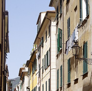 Laundry freshened in the sun