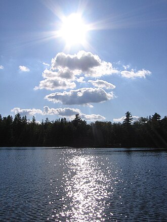 Sunfish Lake near Waterloo, Ontario. Sunfish Sunshine copy.jpg