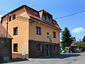 Čeština: Obecní úřad obce Těně English: Municipal office in Těně, Czech Republic