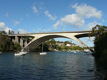 How to get to Tarban Creek Bridge with public transport- About the place