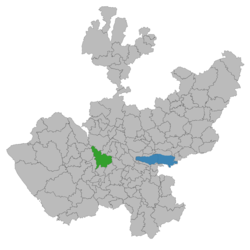 Ubicación del municipio de Jalisco