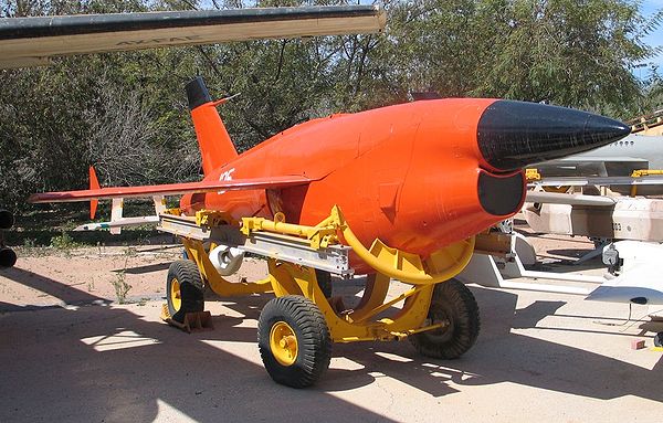 Ryan BQM-34 Firebee jet-propelled drone, used as a target drone