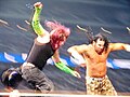 Took picture of The Hardys at WrestleMania 23