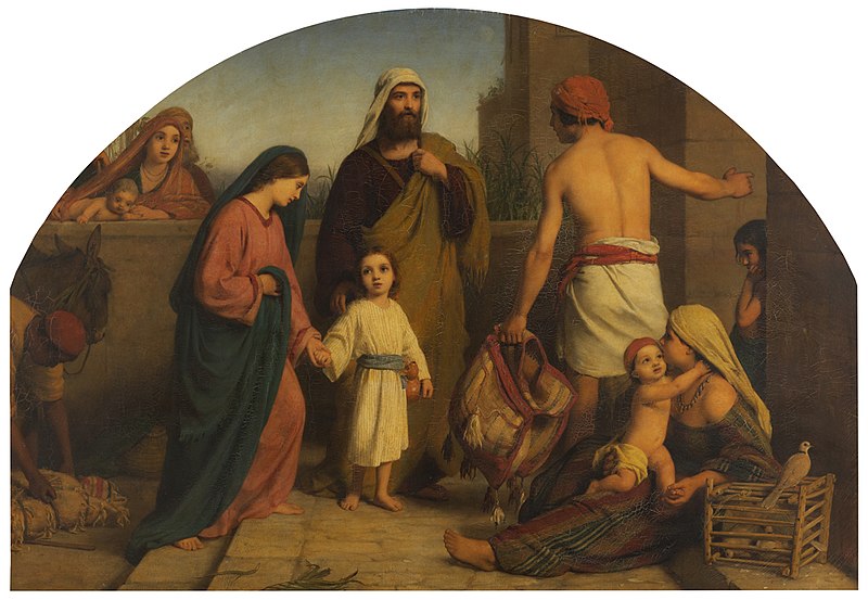 File:The Holy Family Returned from Egypt Dobson.jpg