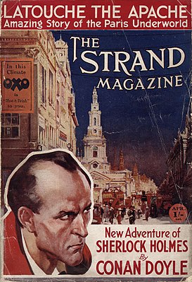 The Strand Magazine (omslag), vol.  73 april 1927.jpg