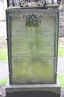 The grave of Sir James Home 1790-1836, Greyfriars Kirkyard The grave of Sir James Home 1790-1836, Greyfriars Kirkyard.jpg