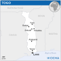 Miniatuur voor Bestand:Togo - Location Map (2013) - TGO - UNOCHA.svg