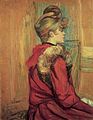 Toulouse-Lautrec: Fille à la Fourrure (1891)