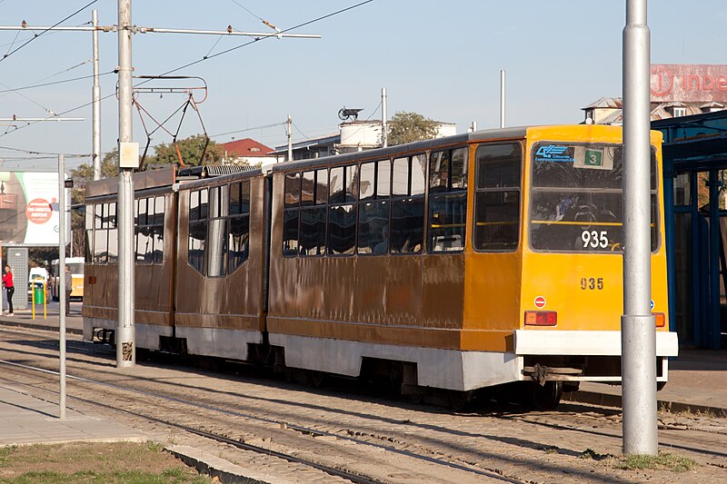 File:Tram in Sofia in front of Central Railway Station 2012 PD 069.jpg