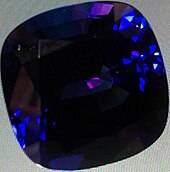 Untreated tanzanite gemstone Trichroic Tanzanite Gem - blue, violet & purple.jpg