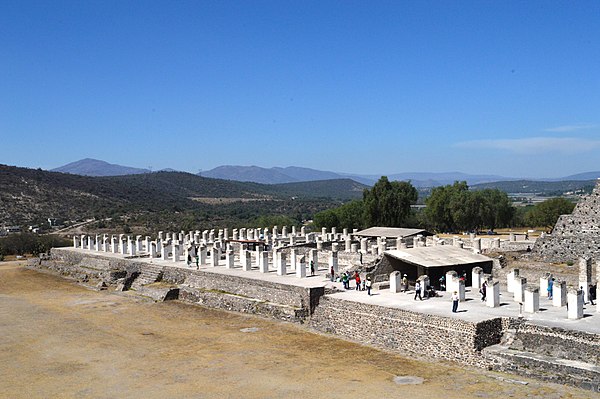 View of Building C, the Burnt Palace