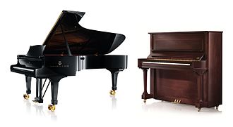 Two pianos - grand piano and upright piano.jpg