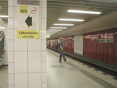 U Bahn Berlin Berliner Straße