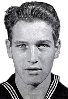 United States Navy portrait of Paul Newman