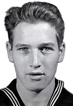 U.S. Navy portrait of Paul Newman