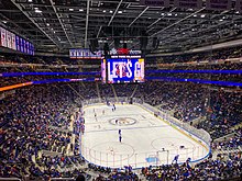 UBS Arena during an Islanders game (October 2022) UBS Arena-10-8-22-25.jpg