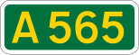 A565 sköld