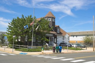 U.S. Life Saving Station No. 14 building in New Jersey, United States