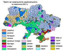 Третя за чисельністю національність