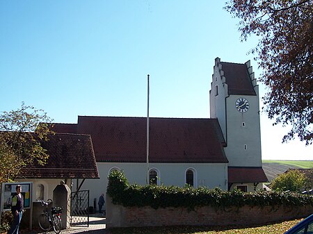 Unterdeggenbach Kirche Sankt Valentin