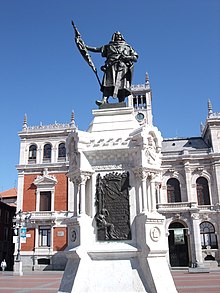 Valladolid-Plaza Bürgermeister-2-Pedro de Ansúrez.jpg