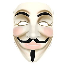 Example of facial replacement masks that could be used to hide someone's identity Vendetta-mask.jpg