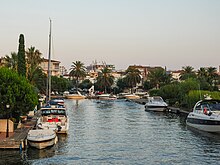 View of Empuriabrava from Carrer Port Petit 20090805 1.jpg