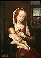 Doječa Marija (pribl. 1500 ali pozneje), Jan Provoost
