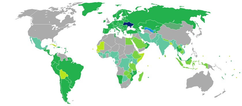 Russia visa free countries