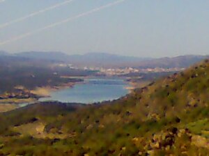 Embalse de Plasencia on the Río Jerte in Spain