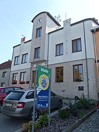 Vrbátky: la mairie.