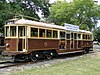 Preserved class W3 tram number 661 in 2014