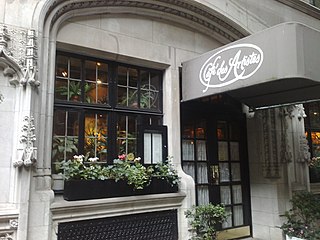 <span class="mw-page-title-main">Café des Artistes</span> Restaurant in Manhattan, New York