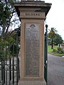 A list of Soldiers from Waratah who died in World War I.