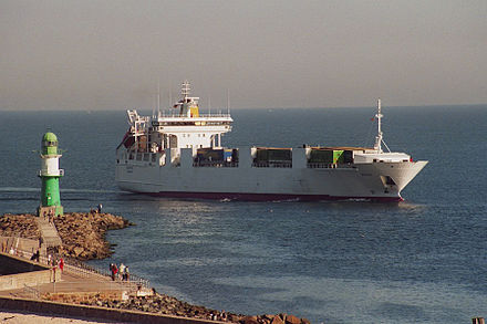 Coastal merchant vessel